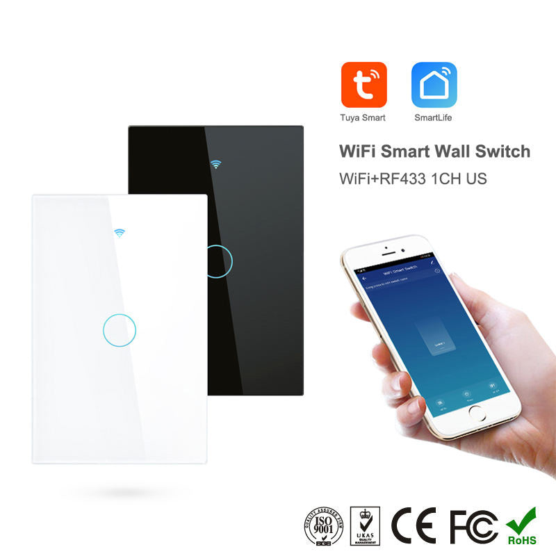 Tuya Smart Touch Switch with RF 433Mhz