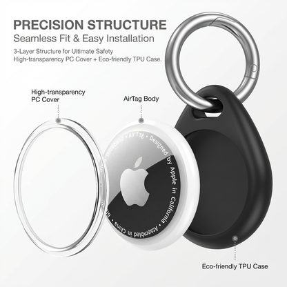 Smart Air Tag Water Drop Shape Case Holder