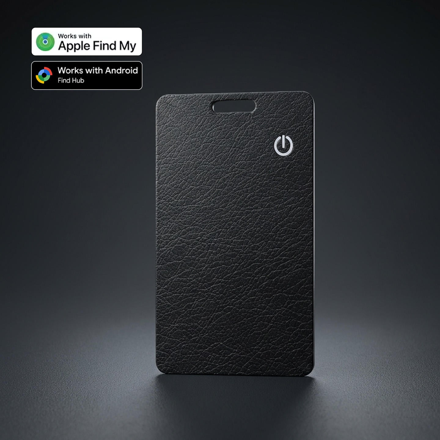 Premium Leather Texture Smart Card for iOS & Android