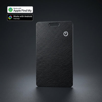 Premium Leather Texture Smart Card for iOS & Android