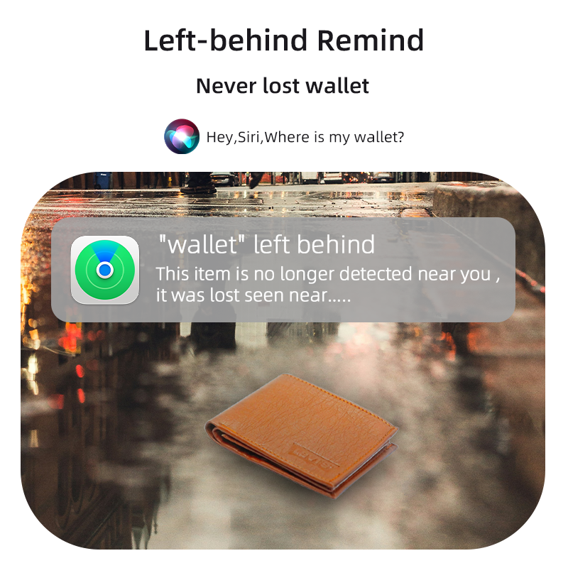 Ultra Thin Apple Find My Smart Card Tracker