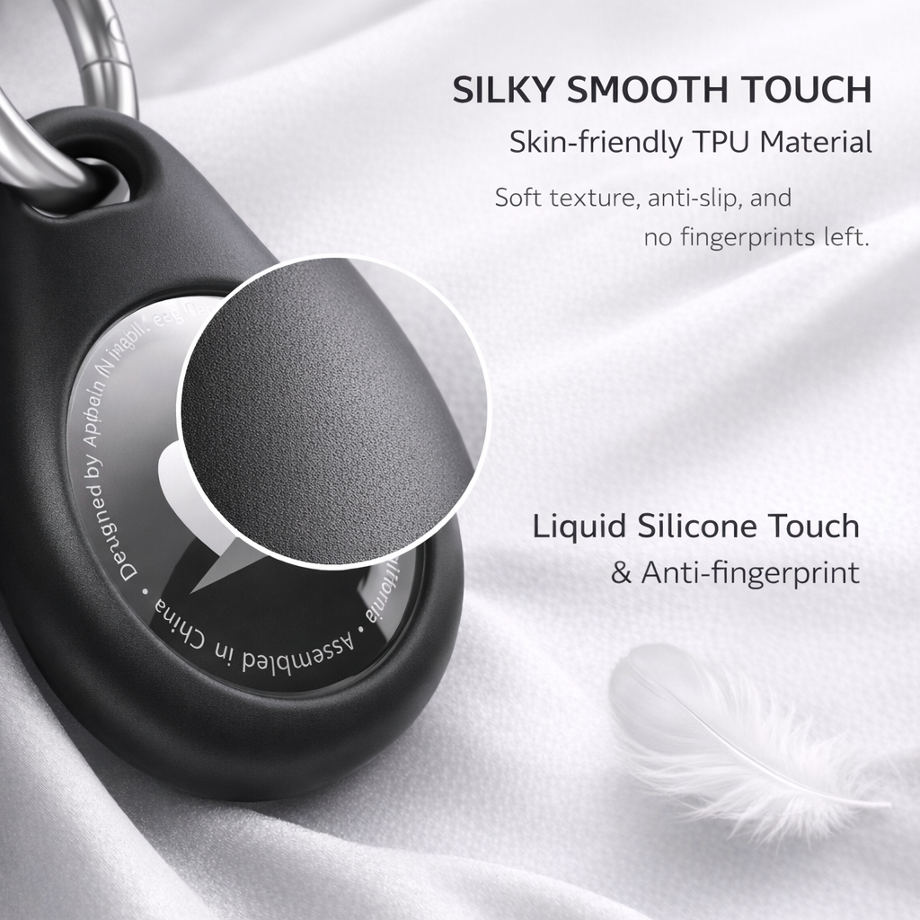 Smart Air Tag Water Drop Shape Case Holder